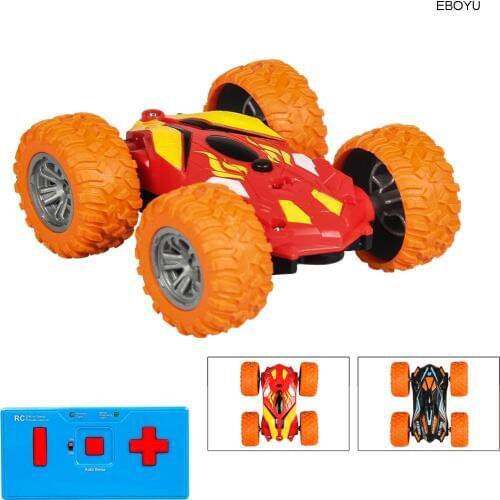 Shenqiwei 8031 2.4G 4CH RC Stunt Car 4WD RC Car Remote Control Car Off Road Electric Race Double Sided Car Tank RTF