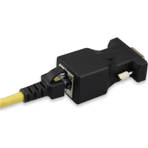 10pcs DB15 VGA Male to RJ45 Female Extender Connector CAT5 5e 6 Network Cable Adapter