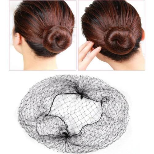 10pcs Invisible Hair Net Black Soft Elastic Hairnet Wigs Weaving Line Mesh Net Fishnet Women Wig Caps styling tools