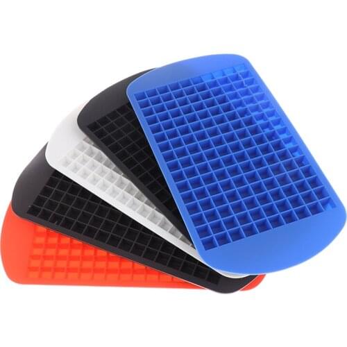 160 Grids Silicone Ice CubesFrozen MiniFood Grade Ice Tray Fruit Maker Bar Party