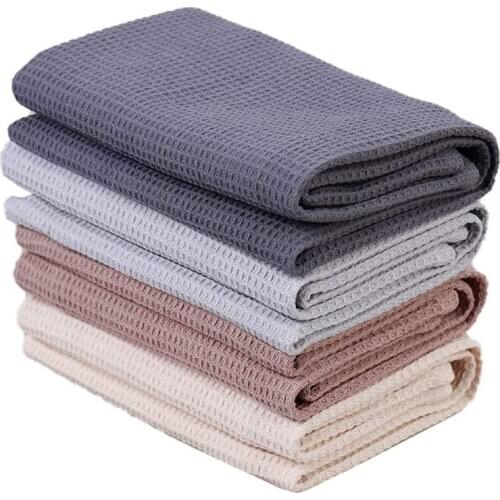 4pcs Cotton Waffle Weave Kitchen Towel Set ,18x26 Inches Large Tea Hand Dish Towel,Cloth Napkins,Ultra Soft Absorbent Dish Rags