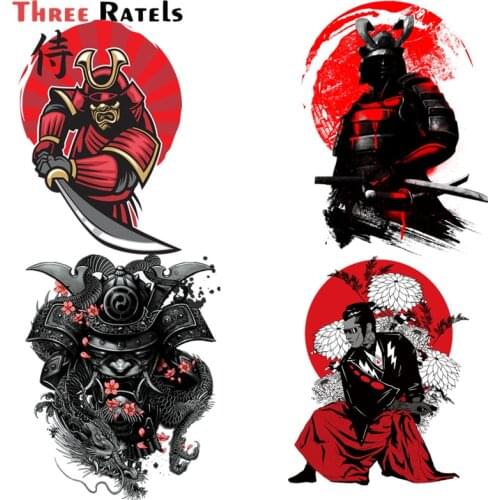 A67 Samurai Demon Funny Car Stickers Vinyl Auto Decal Waterproof Interesting Sun Protection Decals
