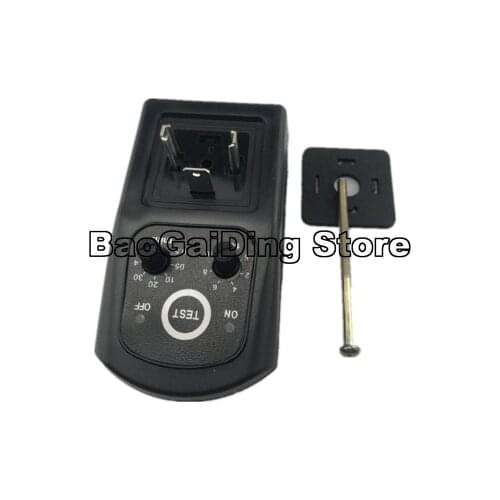 Electric Drain Timer Connector for Solenoid Valve Automatic Drain Water Controller DIN43650A OPT-T / OPT-M 24V 220V 380V