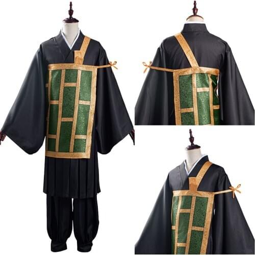 Anime Jujutsu Kaisen-Suguru Getou Cosplay Costume Kimono Outfits Halloween Carnival Suit