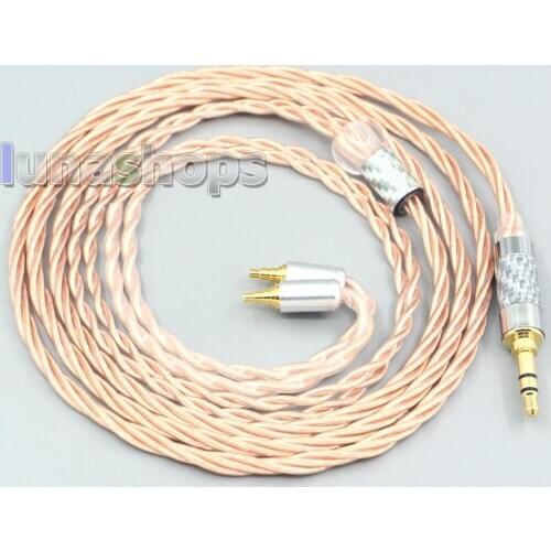 LN007167 Silver Plated OCC Shielding Coaxial Earphone Cable For Sennheiser IE40 Pro IE40pro