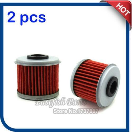2 pcs/pack Oil Filter For CRF150F CRF150R CRF250R CRF450R CRF250X CRF450X TRX450R TRX450ER CRF150RB Dirt Bike
