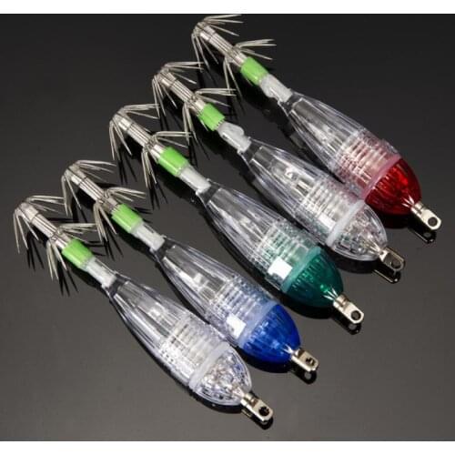 Mini Fish Lure Light LED Deep Sea Drop Underwater Tackle Fishing Squid Lure Light Lamp Tools Underwater Lights 2021 New