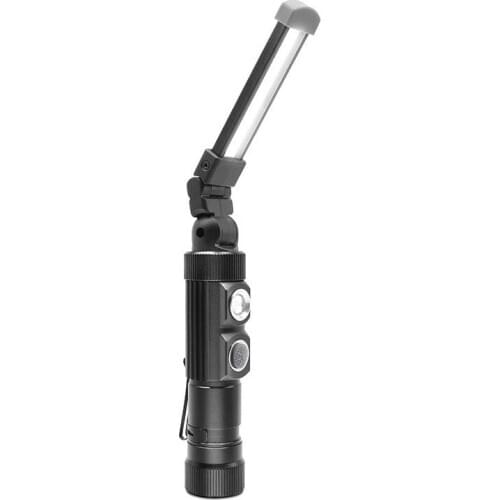 Cob Multi-Functional Auto Repair Lamp with Magnetic Work Light Aluminum Alloy Rechargeable Folding Inspection Lamp Outdoor