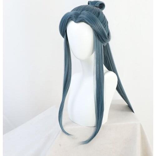 New Styled Tian Guan Ci Fu Ling Wen Cosplay Hair Wig Animation Ver. Y Sa