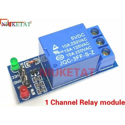 5pcs 1 Channel Relay 1 road relay module 5v low level trigger relay expansion board have a single way 1-Channel Relay
