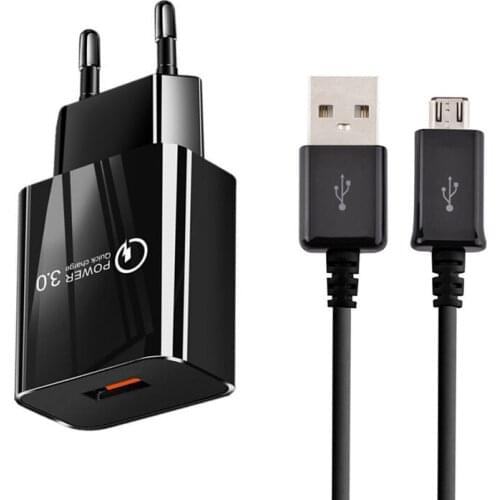 Oppo F7 A9 A52 Realme C2 X50 Phone Charger 3A Fast Adapter Type C USB Micro Cable For Huawei Y6P P8 P20 P30 lite honor 20 9X 7A