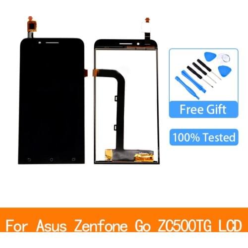5.0" lcd For ASUS Zenfone Go ZC500TG LCD Display Touch Screen Digitizer Assembly Replacement Screen For ASUS ZC500TG