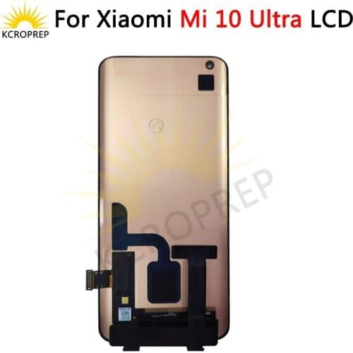 6.67" Original For Xiaomi Mi 10 Ultra Mi10 ultra LCD Screen Display+Touch Screen Digitizer LCD Display Assembly