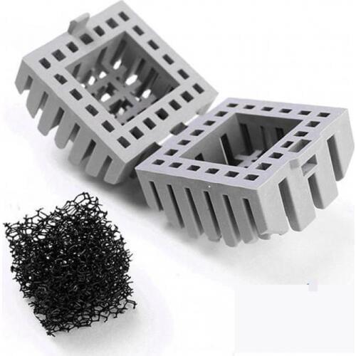 10pcs Aquarium Biochemical Sponge Square Balls Nitrification Bacteria Cultivating Block Filter Media With Sponge Cotton 35mm