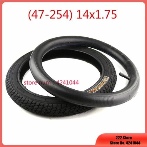 14X1.75(47-254) Tires for 14 inch Kids Bikes Ultralight Folding Bike Tires 14x1.75 14x1.95 inner tube and tyre