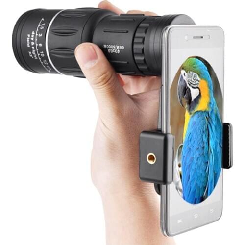 40x60 Portable Telescope Military HD Monocular Zoom Binoculars Night Hunting Optic Scope Big Vision Telescope X503B