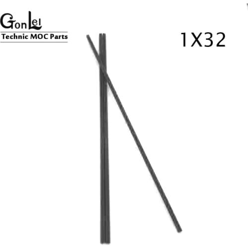 5Pcs/Lot High-Tech Axle 32 249mm 50450 MOC Building Blocks Bricks Parts Long Axles Toys For Kids Educational Creative Gifts