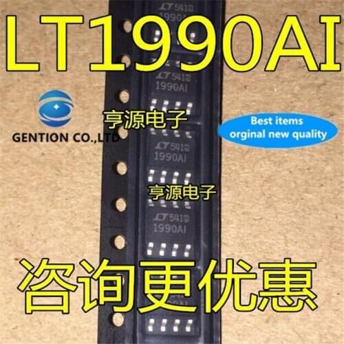 5Pcs LT1990 1990AI LT1990AIS8 LTC1990AIS8 SOP8 Amplifier core in stock 100% new and original