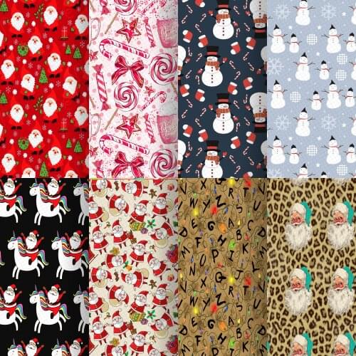 David accessories 30*140cm Christmas Halloween Faux Synthetic Leather For Bow-knot bags Wallet Phone Cover DIY,1Yc11687