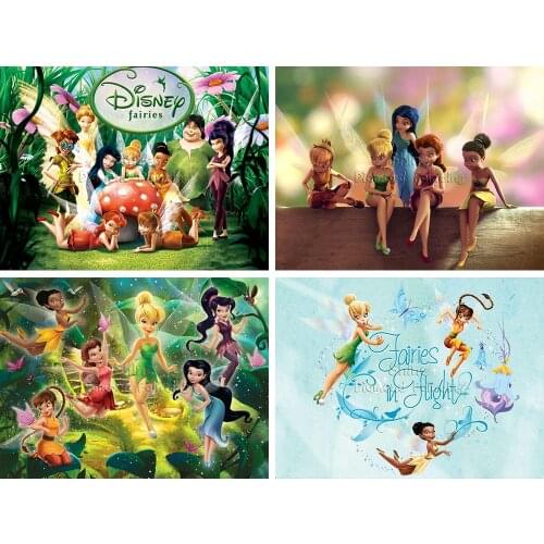 5D Diamond Painting Disney Elves Fairies New Arrivals Cartoon Tinker Bell Hobby Art DIY Full Drill Mosaic Crafts Home Decoration