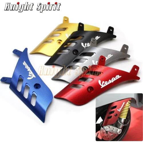 For VESPA GTS300 GTS250 GTS125 2013-2021 Motorcycle Shock Absorber Side Cover Front Wheel Rocker Protector Pad GTS 300 Hpe
