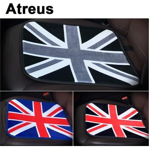 Atreus 1Pcs Breathable Car Seat England Style Cushion Covers For Mercedes benz W204 W203 W211 AMG Mini cooper Skoda octavia a5
