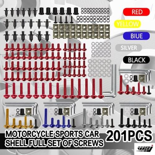 Motorcycle Accessories CNC Aluminum Full Fairing Bolt Kits Bodywork Screws Fit For YAMAHA YZF R1 R1M R15 R25 R3 R6 R125 R15 R25