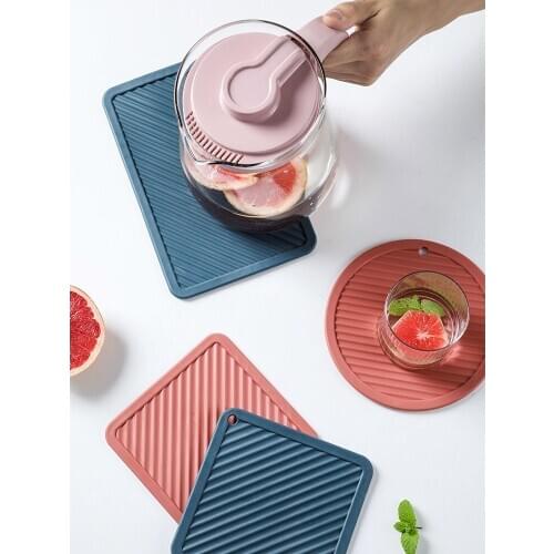 Kitchen Dining Table Mats Steak Pad Anti-scalding Insulation Pads Nordic Hotel Restaurant Home Decor Desktop Japanese Table Pad