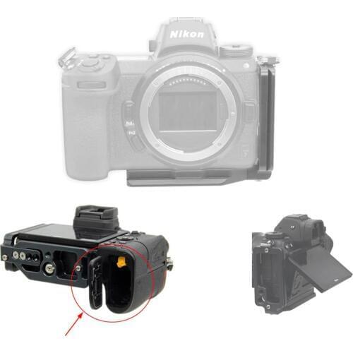 L-Shape Vertical Quick Release Tripod L Plate Bracket for Nikon Z7 Z6 Z 7 Z 6 Camera