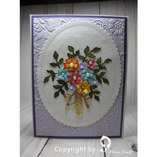 METAL CUTTING DIES flower bouquet Scrapbooking PAPER CRAFT card made album embossing stencils tamplate die cutting