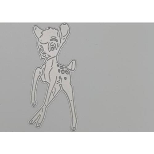 Fawn Metal Cutting Dies for DIY Scrapbooking Album Paper Cards Decorative Crafts Embossing Die Cuts