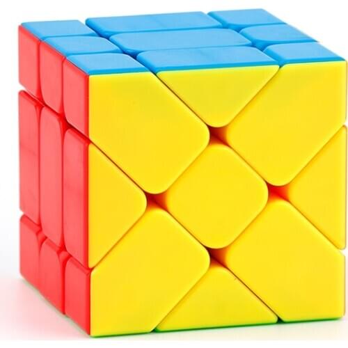 MoYu Meilong Speed Fisher Cube 3x3 Magic Cubes Cubing Classroom Speed Puzzle Magic Cube Stickers sticker baby kids toys