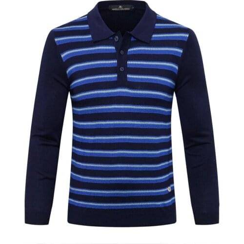 Billionaire Sweater wool mens 2021 new warm stripe zipper Long sleeve elasticity Printing high quality big size M-5XL