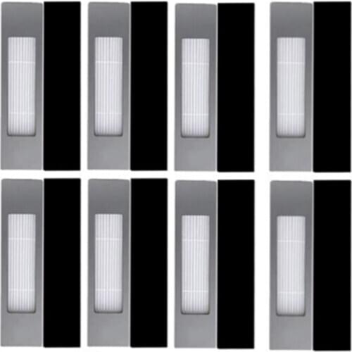 Filter Sets Replacement for Ecovacs Deebot OZMO 920, 950, T5, T8 AIVI Robot Vacuums, 8-Pack