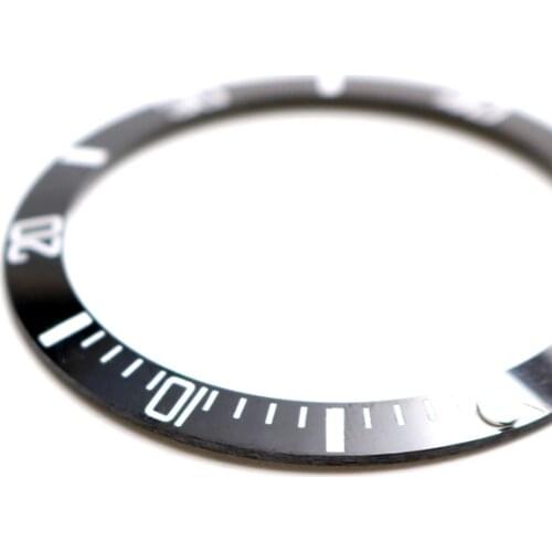Wholesale Replacement Black With White Writings Ceramic Bezel 38mm Insert made for Submariner GMT 40mm 116610 LN