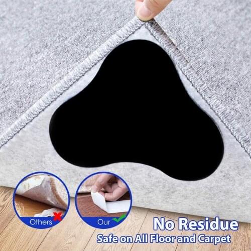 10PCS Strong Self Adhesive Carpet Gripper Pads Nonslip Adhesive Tape For Floor Tile Sofa Mat Carpet Anti Slip Mat