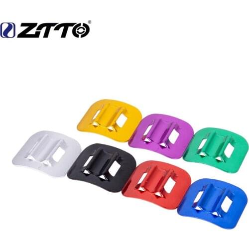 ZTTO Aluminum Alloy Conductor Seat C Type Buckle Back Glue Bicycle Oil Pipe Fixed Seat Frame Line Crossing Device