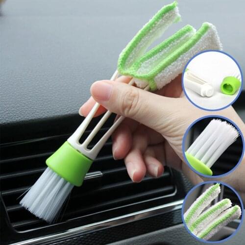 5pcs Air Conditioner Vent Cleaning Brush Dust Collector Computer Keyboard Cleaner Auto Blinds Duster Brush Cleaning Tools
