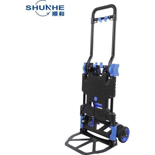 Folding Hand Truck 2 in 1 Convertible Hand Truck FW-90TP -Iron