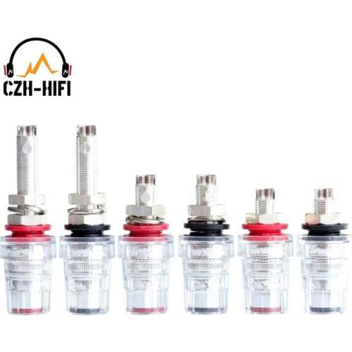 Brand New CMC 858S Audio Speaker Terminal Amplifier Binding Post Banana Plug Socket Jack Connector HiFi DIY
