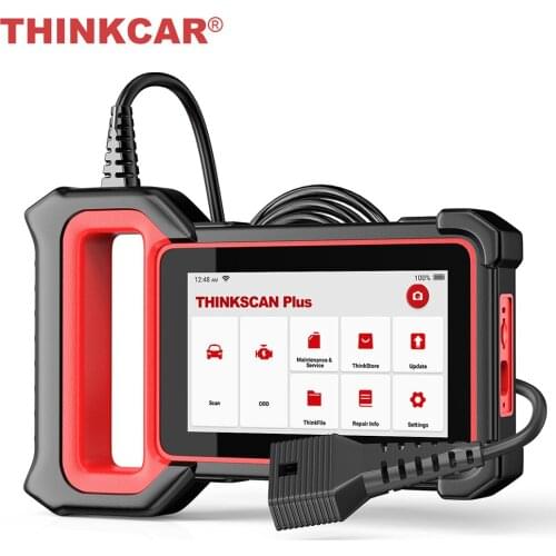 Thinkcar Thinkscan Plus S2 Automotive Engine Scanner OBD2 Car Diagnostic Tools ECM ABS SRS Systems Auto Diagnosis Scanner OBD 2