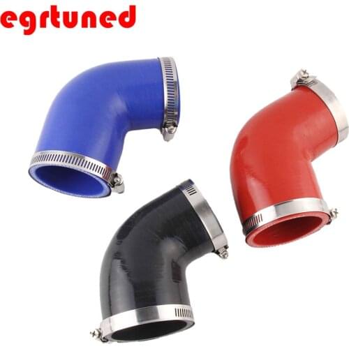 Universal Silicone Tubing Hose Connector Intercooler Turbo Intake Pipe Coupler Hose 60 Degrees Multiple color