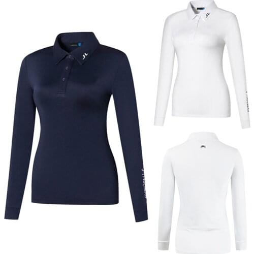Spring Ladies Golf Clothes Polo Long-sleeved Quick-Drying and Breathable Outdoor Sports Golf Game