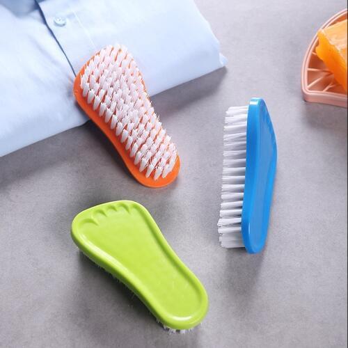 050 Candy plastic footboard brush household cleaning brush fashion shoe brush 12.8*5.7*3cm