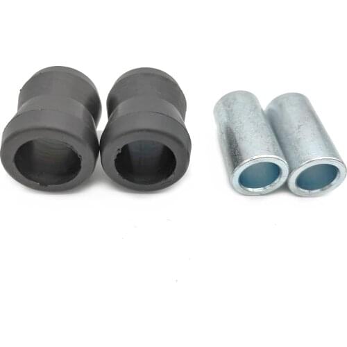 1 Pair Universal Hourglass Shock Eye Bushing ID 3/4" with ID 1/2" Sleeves for Jeep For Toyota For Chevrolet Shock Bush