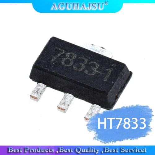 10pcs/lot HT7833 HT7833-1 HT7833A-1 SOT89 three-terminal regulator chip new original