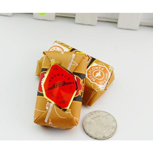 10 Pieces of Mini Bee Flower Sandal Wood Soap 25g/pcs Chinese Best Ancient Perfume Soap Acne Soap Bath soap Removing Mites Soap