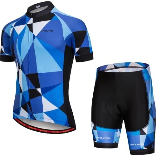 2018 JPOJPO Summer Cycling Jersey Clothing Sets Mtb bicycle clothes sport Ropa ciclismo Pro Short Sleeve Bike jersey set