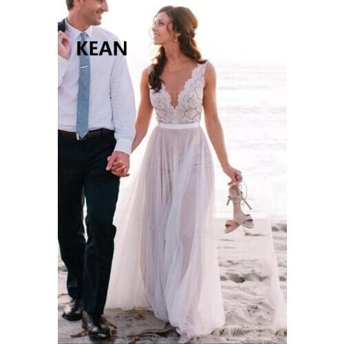 2019 Wedding Dresses V-Neck Appliques Illusion Vestido De Noiva Dubai Arabic Wedding Gown Bride Dress