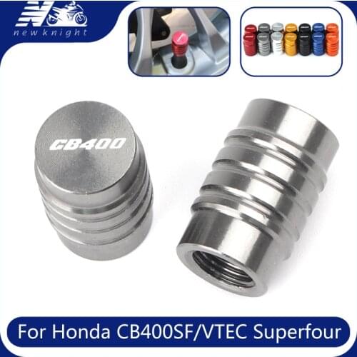 For Honda CB400SS SF NC31/VTEC CB400 Superfour VTEC 1 Motorcycle Accessories CNC Aluminum Wheel Tire Valve caps Airtight Covers